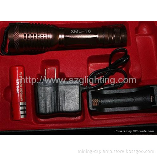 GL-F014 XPE 4W strong brightness led flashlight